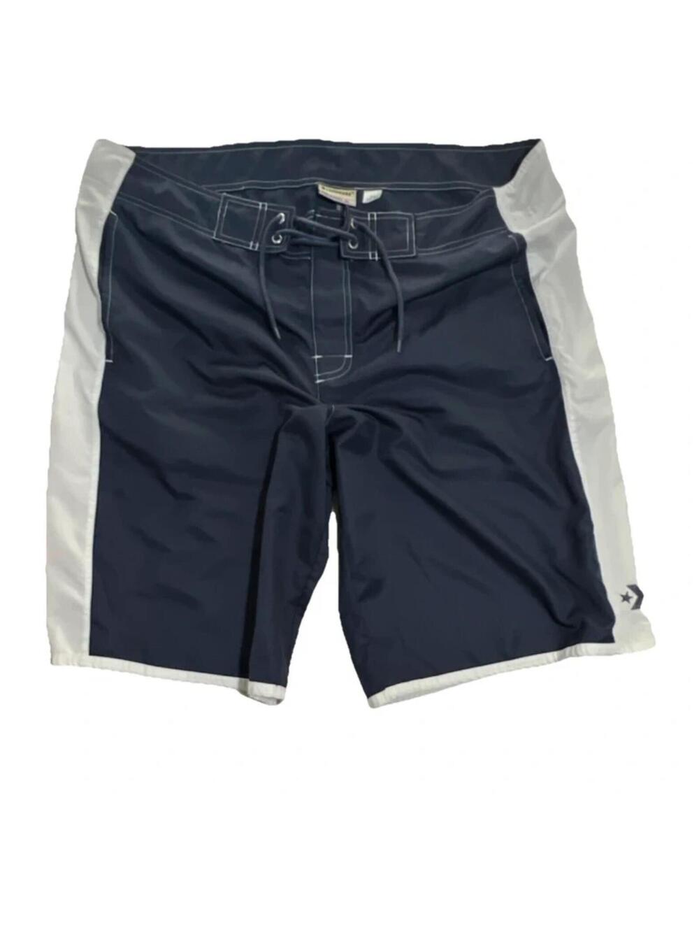Classic Converse board shorts in navy size XL